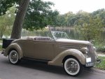 1936 ford deluxe tan