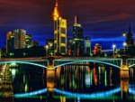 Frankfurt at night