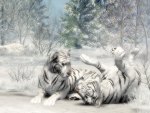 Playful Siberian Tiger