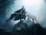 Game of Thrones Artwork - Jon Snow & Ghost