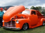 Orange Chevy Truck