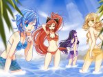 Fun at the Beach Fan Service