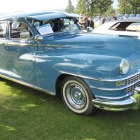 1947 Blue Chrysler