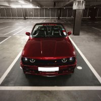 BadBoy Bonnet Calypso Red BMW E30