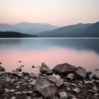 Sunset at Lake Siskiyou