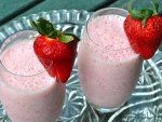 Yummy Strawberry Smoothies