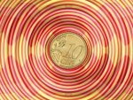 Abstract Euro Cent