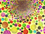 A lot of colorful balls