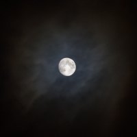 Moon and Clouds