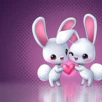 Cute Bunnies. 