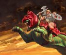 he-man & battle cat