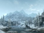 Skyrim: Snowy mountains