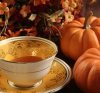 autumn tea time
