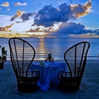 a romantic dinner for two ....