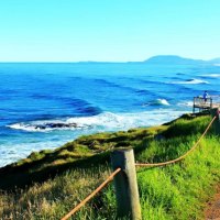 sea coast at ort macquarie australia