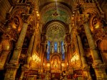 The Basilique Notre Dame de Fourvre - Interior