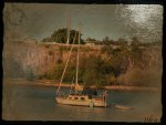 Sailboat in Vintage.