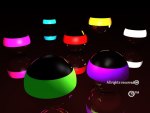 3D Glowing Spheres