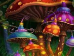 Enchanted Mushroom Village1