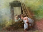 Young Smile in an Old Mirror