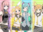 ama mitsuki hatsune miku kagamine len kagamine rin megurine luka vocaloid