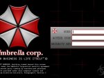 Umbrella Corporation Login Screen