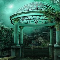 Old Eery Gazebo