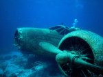 Aircraft underwater