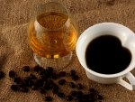 *** Cup of coffee and cognac ***