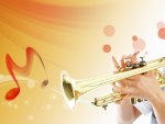 Playing Trumpet