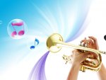 Playing Trumpet
