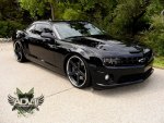 Black on Black camaro