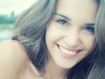 Brunette Smile
