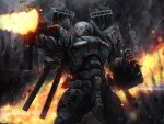 mech at war