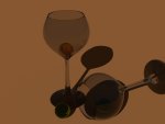 Tipped Glasses with colored glass balls-PREVIEW