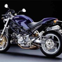 Side View of a Motorcycle