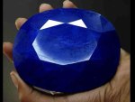 LARGE BLUE SAPPHIRE  OF 5267,750cts WHAT A GEM STONE