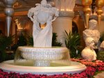 A statue in Caesar's Palace