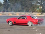 Mustang burnout