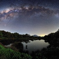Rainbow Milky Way