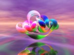 3-D Rainbow Flower