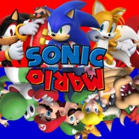 Sonic e Mario at the Olympic Winter games