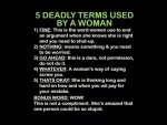 5 deadly terms used by woman