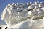 "  Snow Sculpture  "