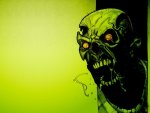 zombie on green