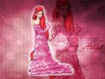 Pink Disney Princess Ariel