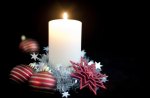"  Christmas Candle  "