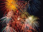 "  Colorful Fireworks  "