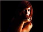 Redhead In The Shadows