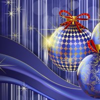 Christmas Balls Bright